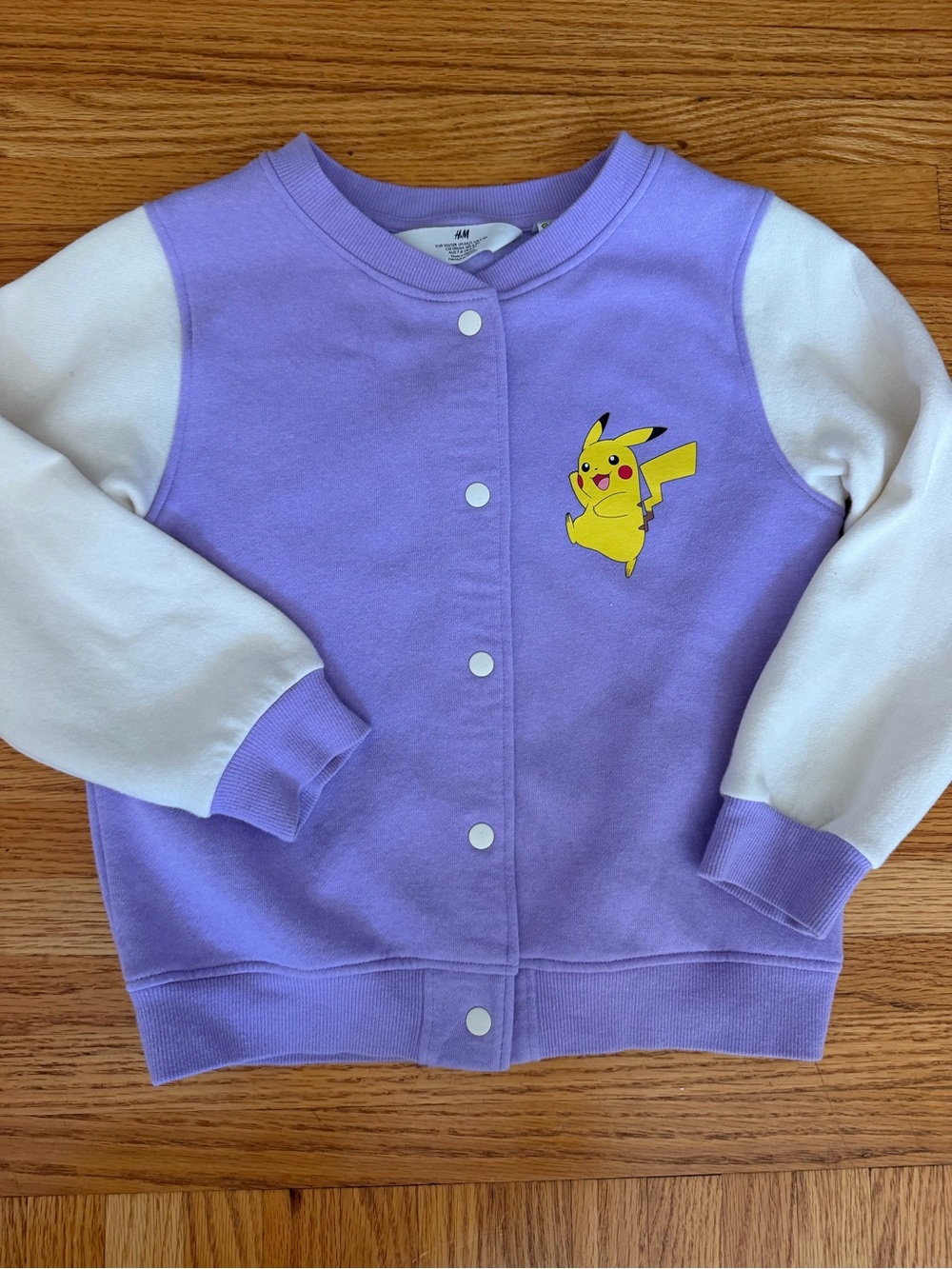 Like new H&M fleece Pokémon jacket